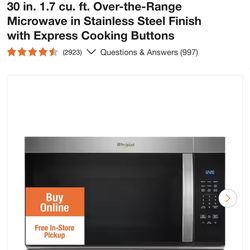 Brand new microwave-still in the box