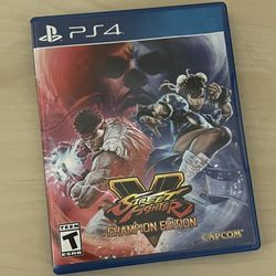 Street Fighter V Champion Edition Ps4