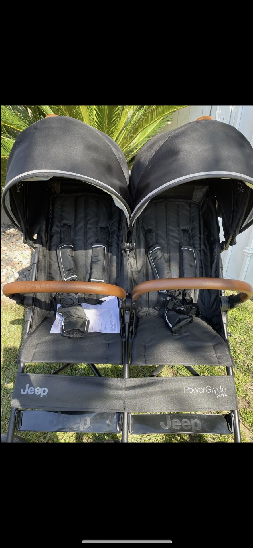 Stroller/ Jeep PowerGlyde Side By Side Stroller/ Double Stroller/ Jeep/ Kids/ Travel/ New