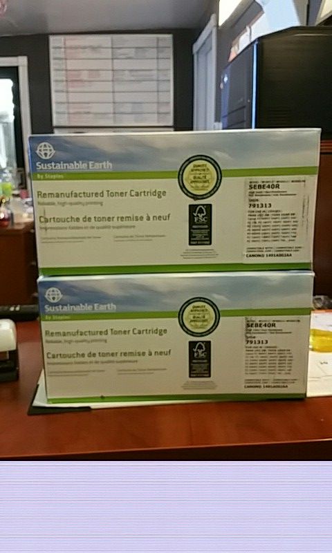 Brand new toner cartridges