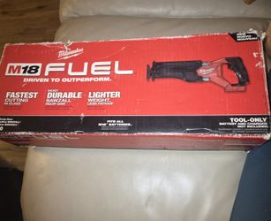 Milwaukee
M18 FUEL GEN-2 18V Lithium-Ion Brushless Cordless SAWZALL Reciprocating Saw (Tool-Only)