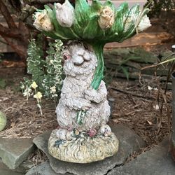 Bunny Bird Bath 