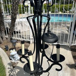 Chandelier Dining Room Vintage Light Fixture