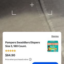 Pampers Size 3