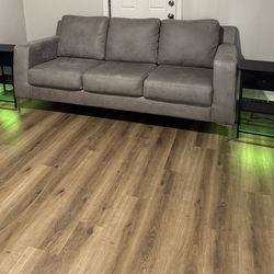 Ashley Gray Sofa - Like New Condition