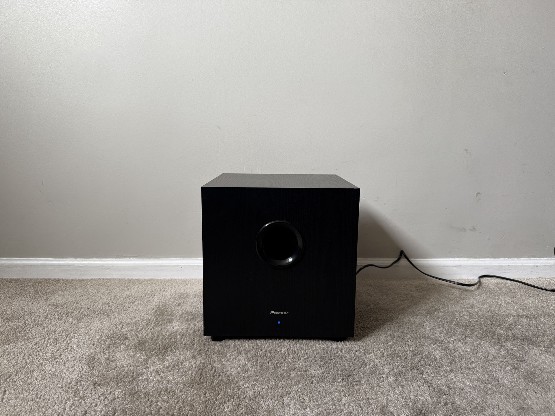 Pioneer SW-8MK2 Home Theater Powered Active Subwoofer