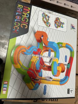 Complete Magnetic train rail blocks - 89/68 pcs