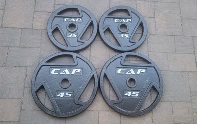 Weight Olympic Grip Plates 45s and 35s
