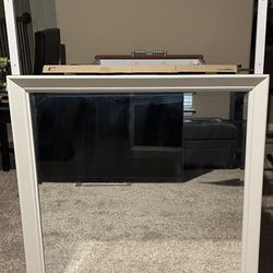 White Dresser Mirror