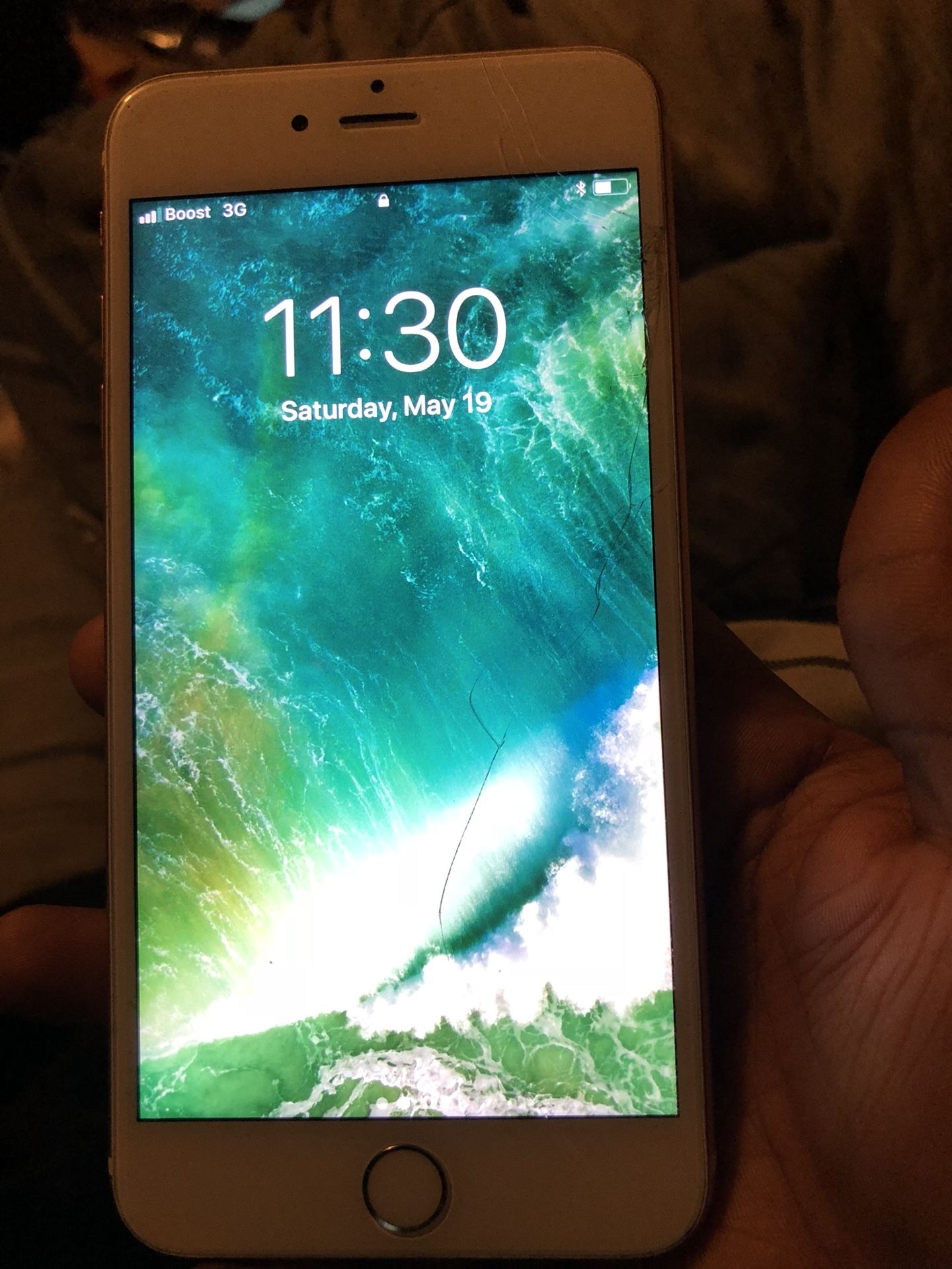 Boost mobile Rose Gold IPhone 6s plus