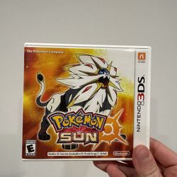 Nintendo 3DS Pokemon Sun