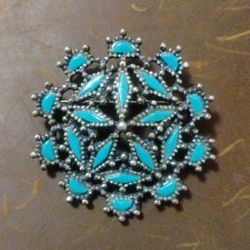 Florenta of California Brooch 1970