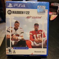 PS4 MADDEN 22.MVP EDITION FACTORY SEALED NEW