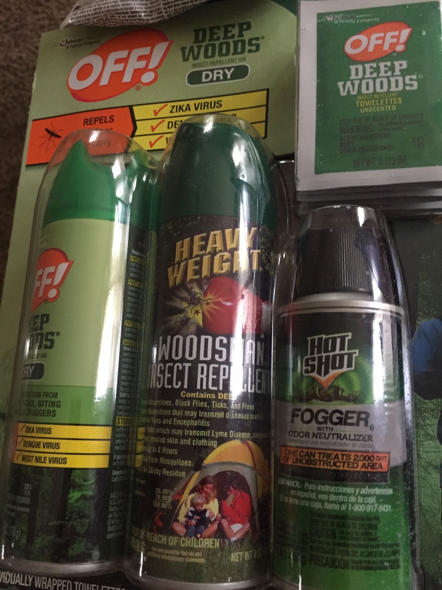 off deep woods insect repellent viii