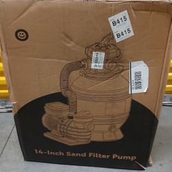 VIVOHOME
14 in. 200 sq. ft. Sand Filter with 2850 GPH Above Ground Pool Pump and Timer