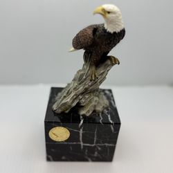 Crystal Cathedral Ministries 2004 Eagles Club Bald Eagle Marble Bases