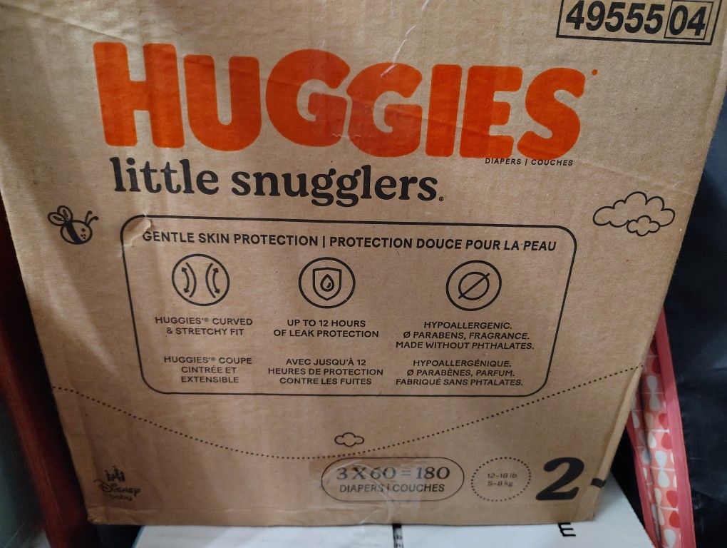 Huggies Size 2 Diapers