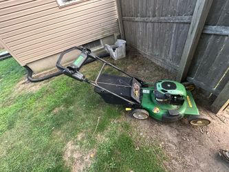 John Deere Push Mower (won’t start – as-is / for parts)