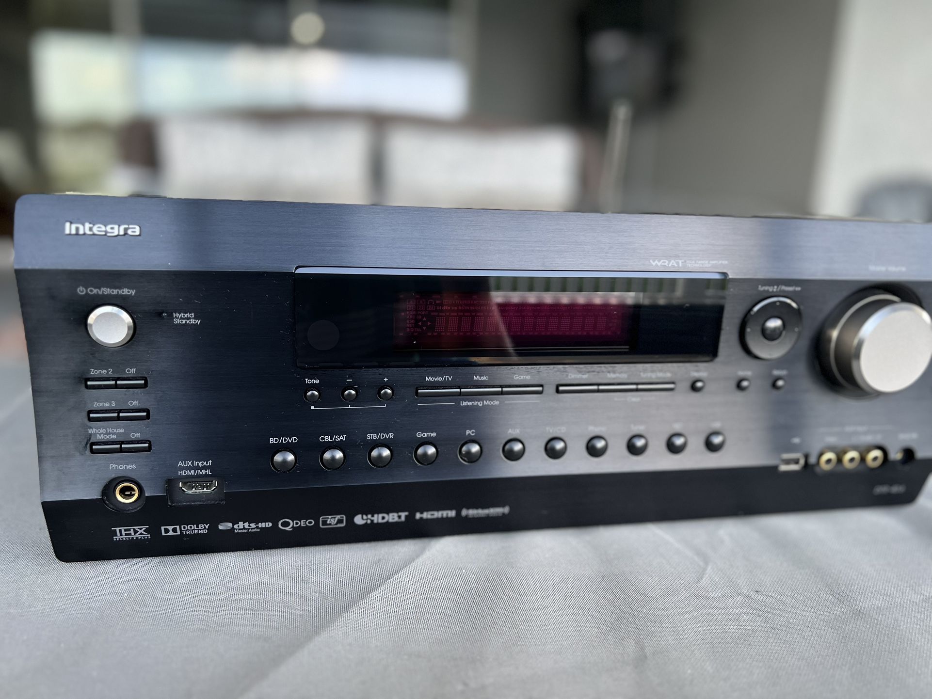 Integra DTR 40.6 AV Receiver with FREE Subwoofer