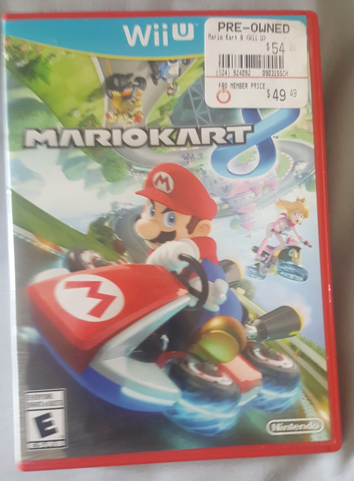 Mario kart 8 Wii u Nintendo