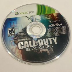 Call of Duty: Black Ops (Xbox 360, 2010) Disc In Generic Case - Tested Working