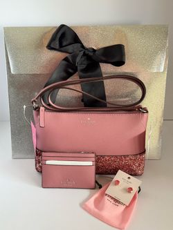 Kate Spade Crossbody bag, Wallet and Earrings