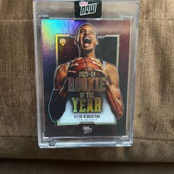 Victor Wembanyama Rookie Of The Year RC