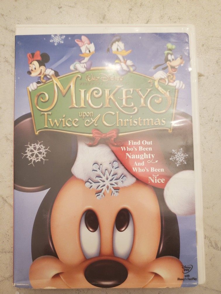 Mickeys Twice Upon A Christmas DVD, 2004, Disney