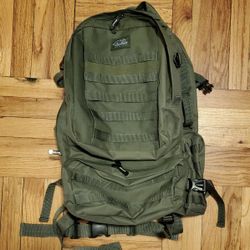 Mens 22 Inch Large Military Tactical Gear Molle Hydration Ready Hiking Backpack Bag