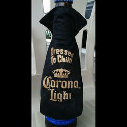 Corona Dracula Vampire Cape Beer Bottle Koozie Collectible Halloween Costume Dressed To Chill