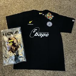 Black world gone mad Bape shirt