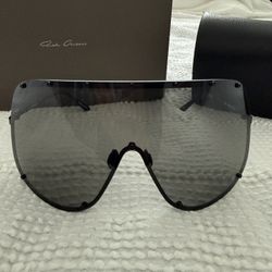 Rick Owens mask Sunglasses 