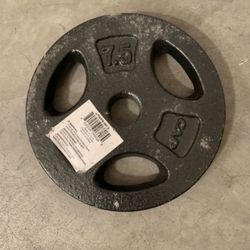 CAP Barbell 7.5 lb. Regular Grip Plate