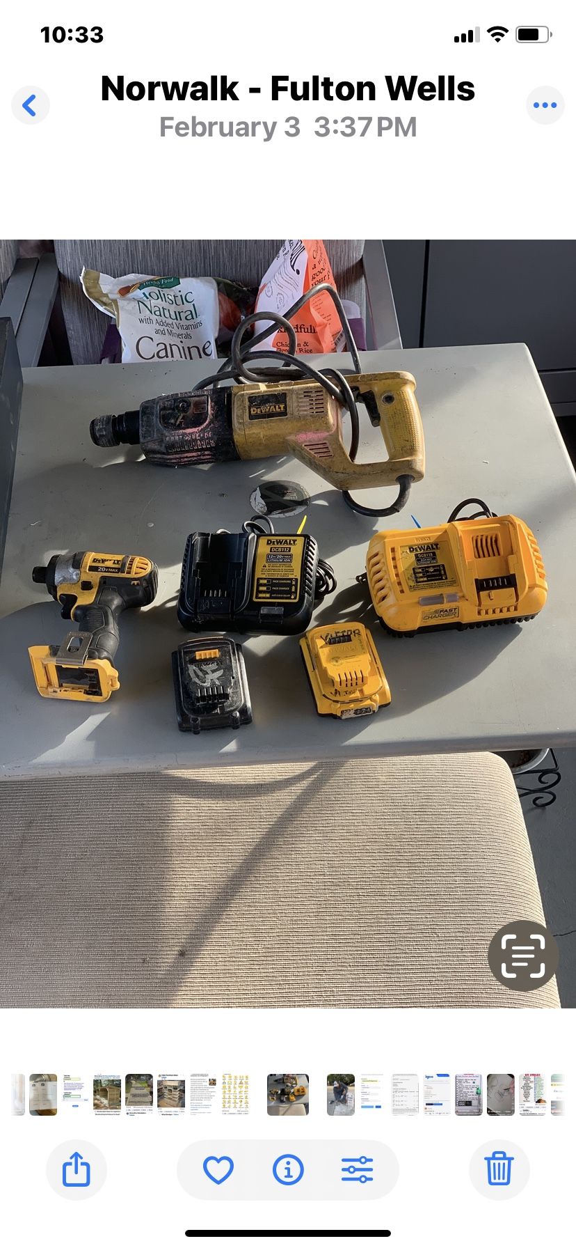Dewalt tools