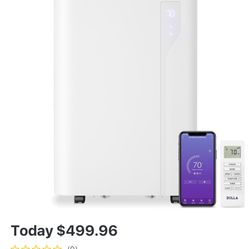 Wi-Fi Portable Air Conditioner with Heat Pump