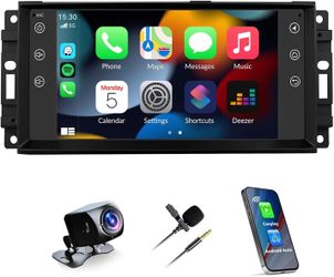 7" Upgrade Double Din Car Stereo Radio for Chrysler (contact info removed) 2012 2013 2014