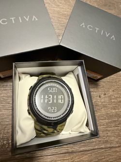 NEW Activa x Invicta Digital Camo Watch