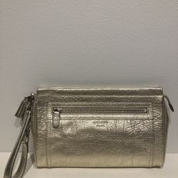 Coach Legacy Clutch Champagne Color 