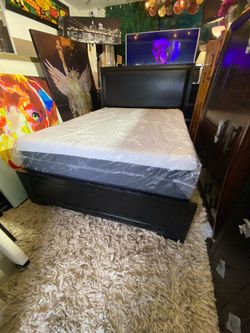Queen Bed Frame And Mattress
