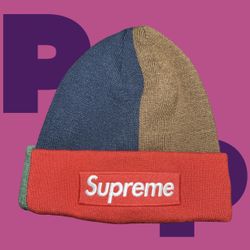 Supreme New Era Box Logo Beanie