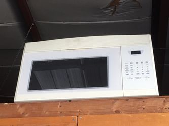 Over the range microwave oven