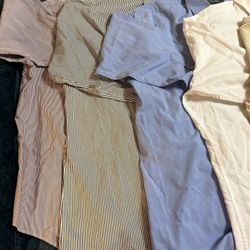 5 Dress Shirts Size 17 -17.5 34/35
