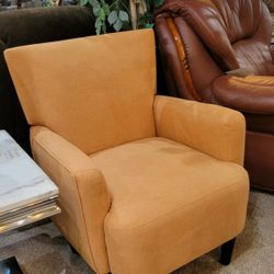 Orange/Tan New Accent Chair