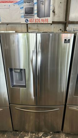 Stainless Samsung 3-Door Fridge FrenchDoor