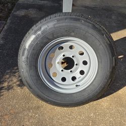 New 6 Lug Trailer Tires 10 Ply Radials ST 225/75R15