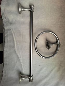 Hand towel and Regular towel bar
