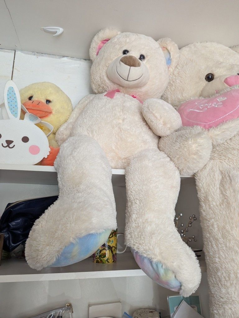 Teddy Bear Medium Sized About 3 Feet Tall