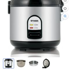 Perfect condition Oyama Stainless Steel Rice Cooker