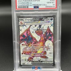 2023 Pokemon Scarlet and Violet Charizard EX Gem Mint PSA 10