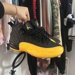 Jordan Black University Gold 12s 